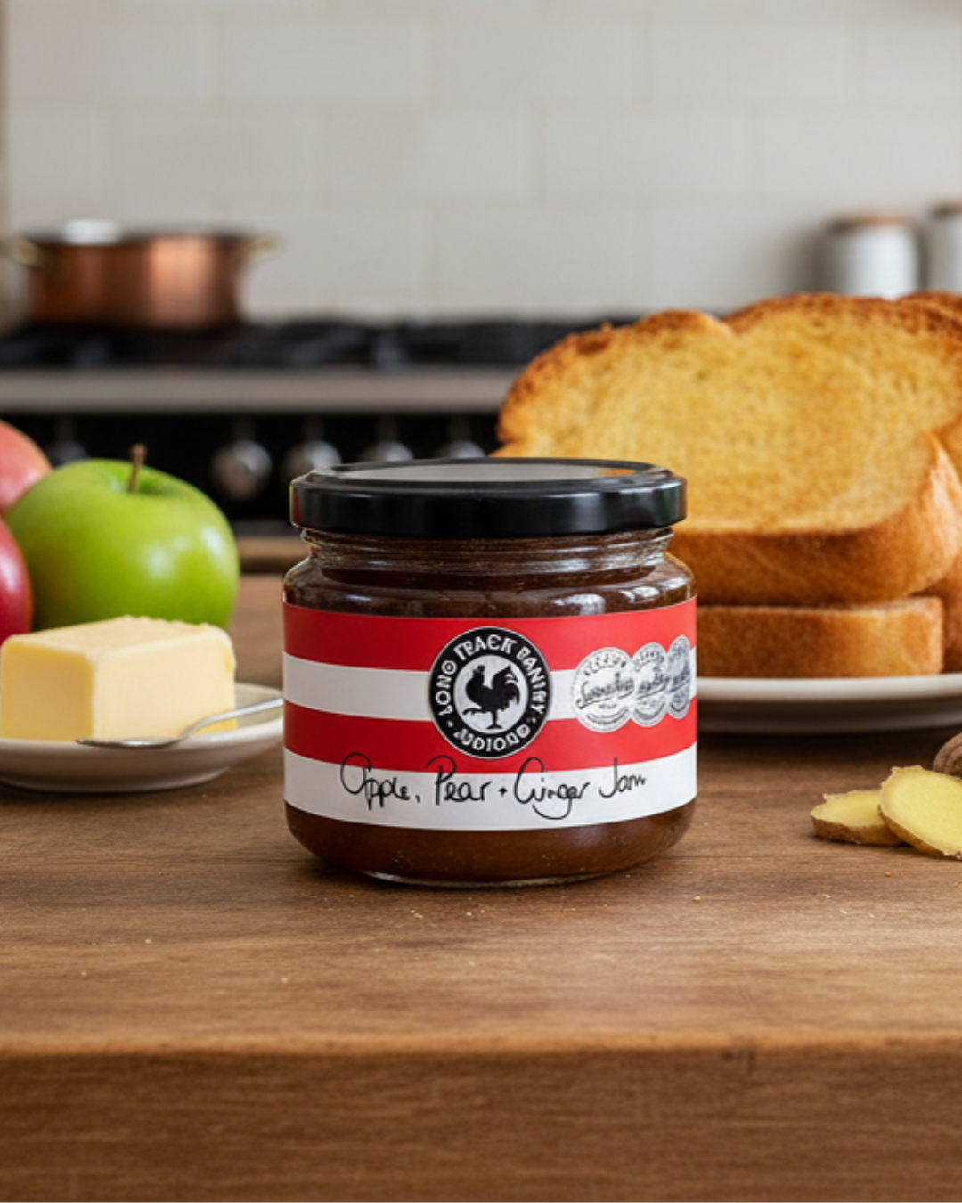 Apple, Pear & Ginger Jam