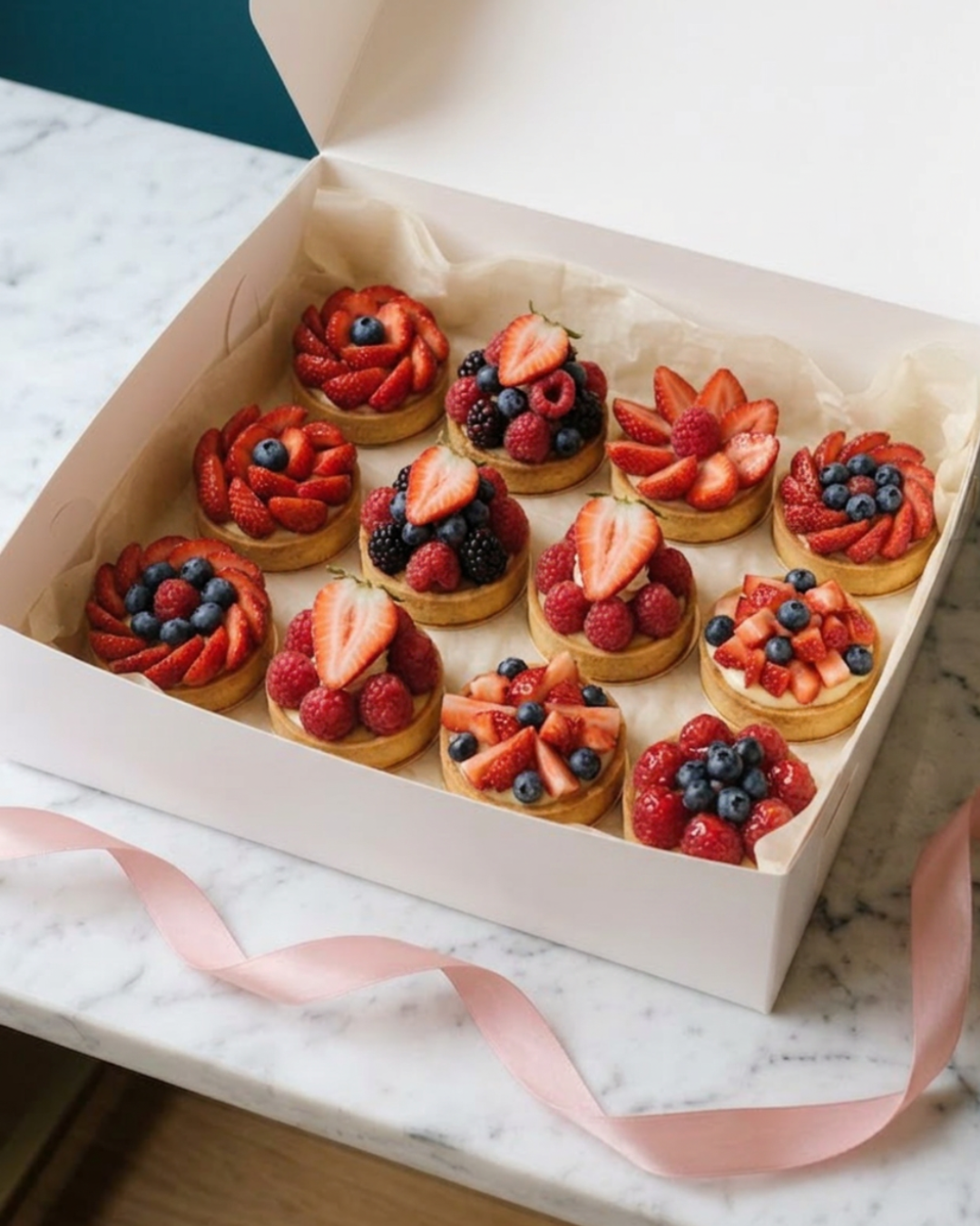 Mixed Fruit Tart | Box of 12