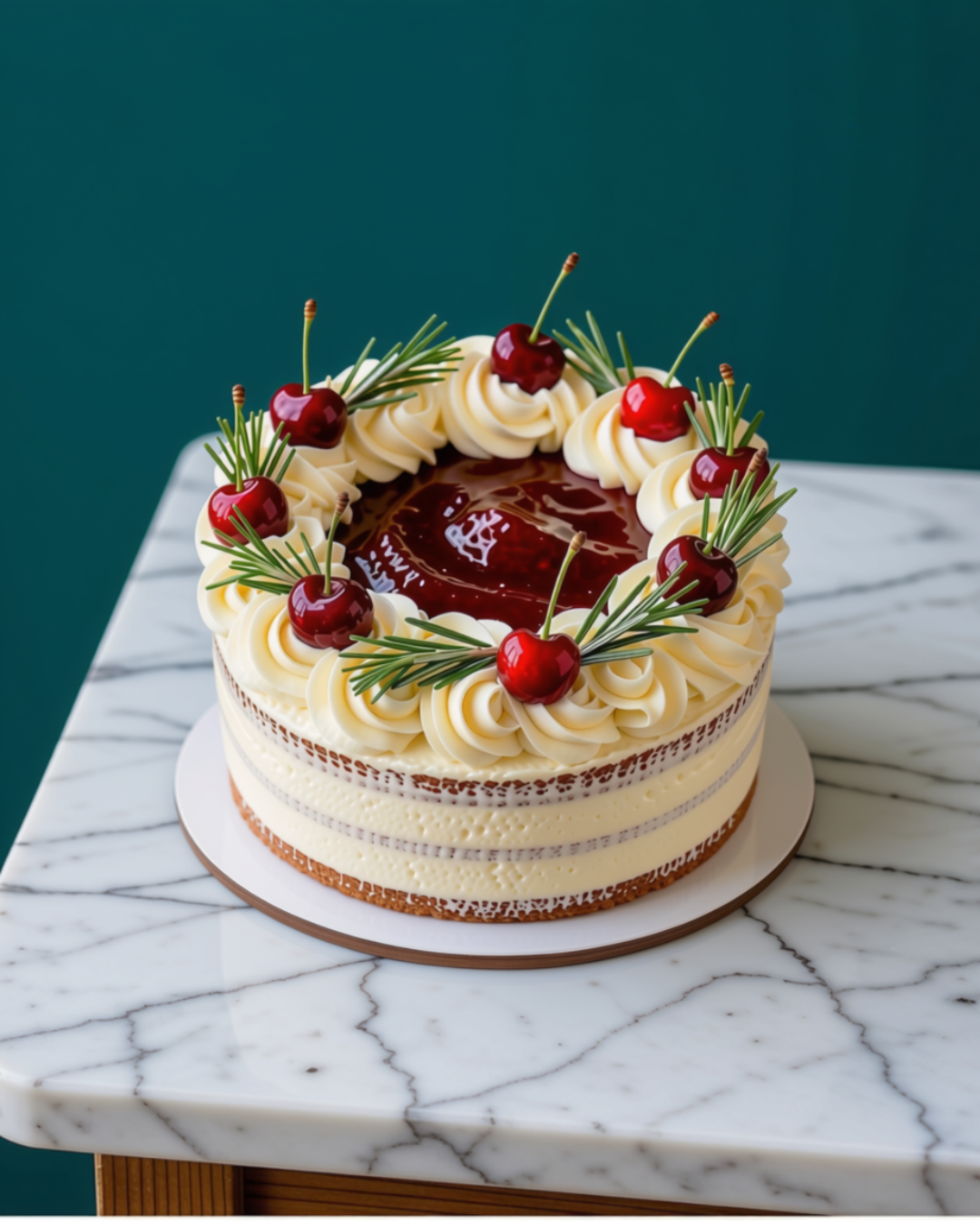 Classic Christmas Cake (From $75.00/8")