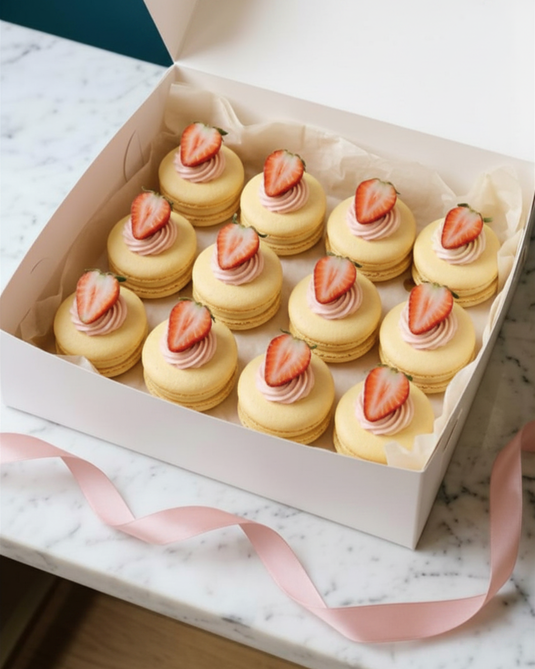 Afternoon in Paris | Large Macaron Cakes 12pc | Choose Your Flavour $108.50