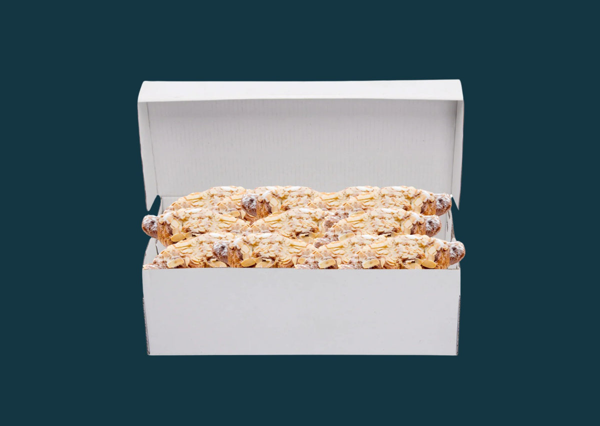 Pre-Order | Catering Box | Almond Croissants Box of 12